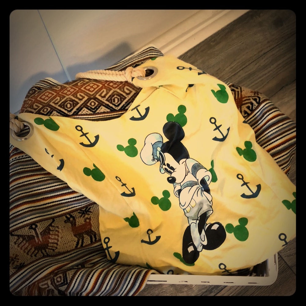 EUC Sailor Mickey Hobo Tote Bag